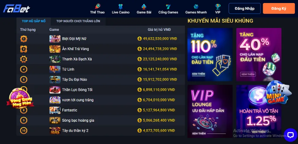 Mẹo tối ưu khuyến mãi 007win
